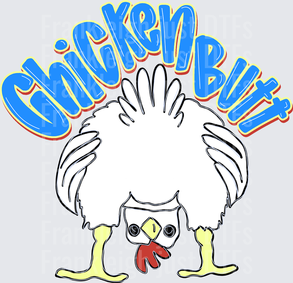 Chicken Butt (Blue)