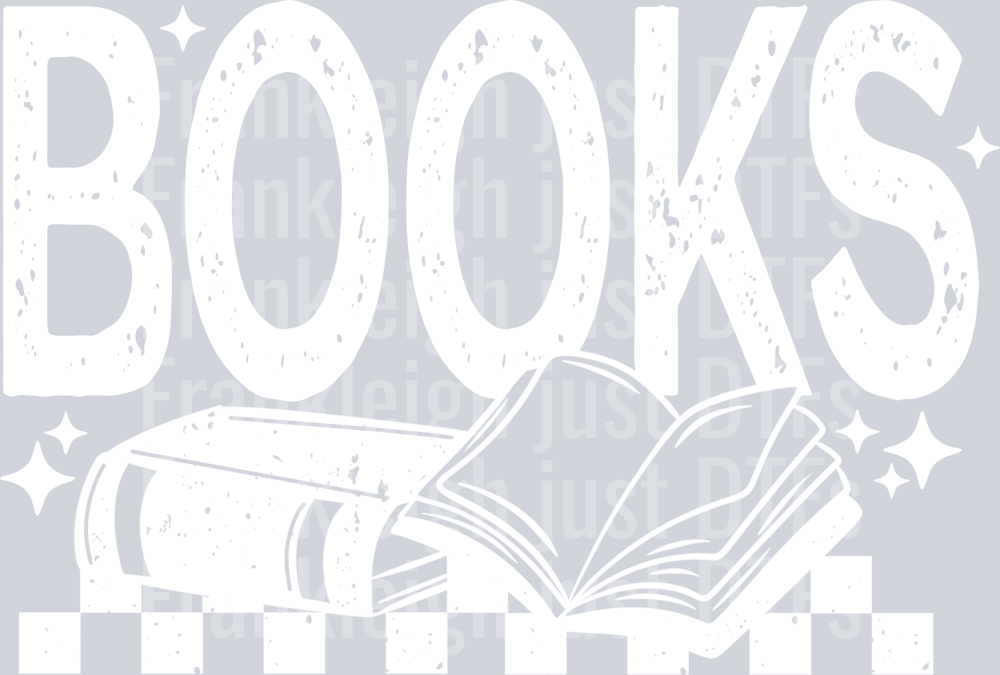 Books Single Color White