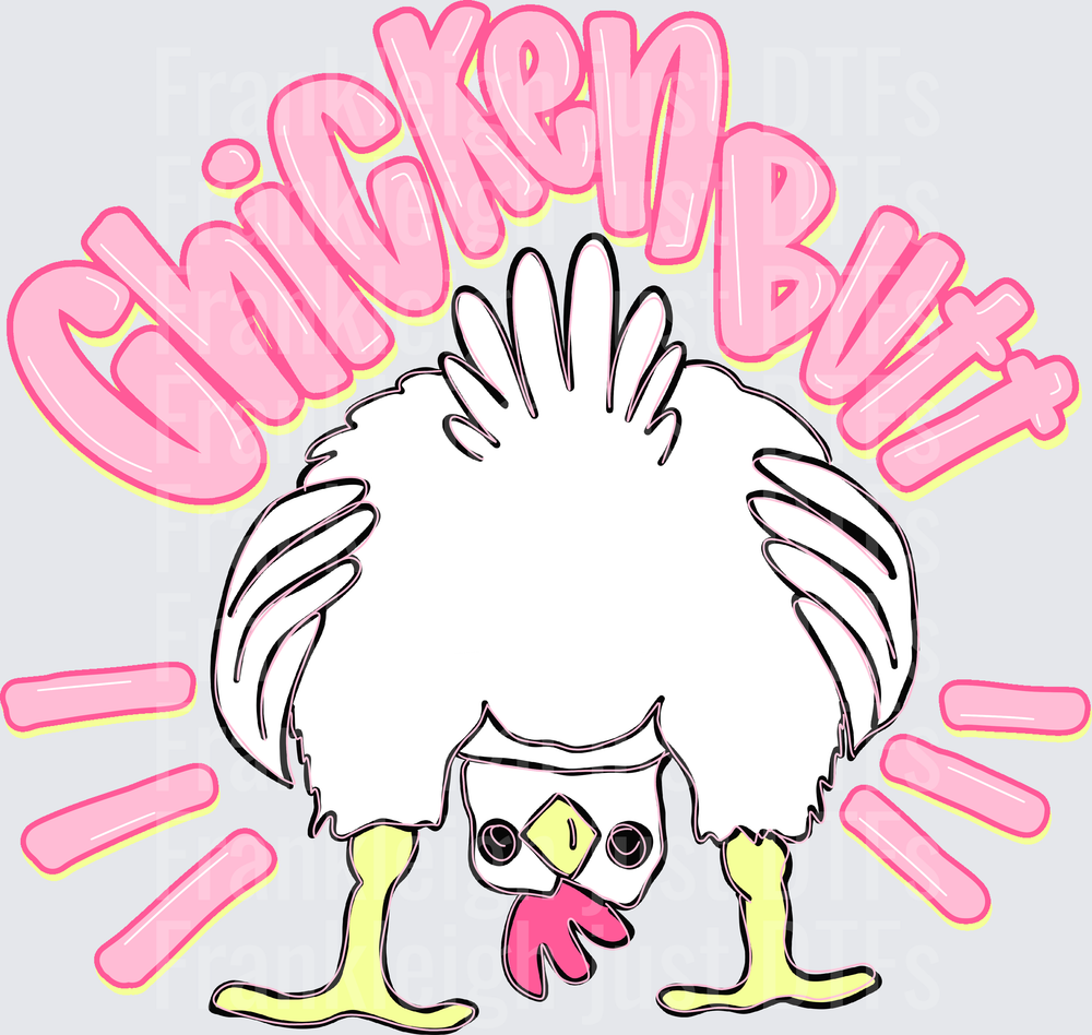 Chicken Butt (Pink)