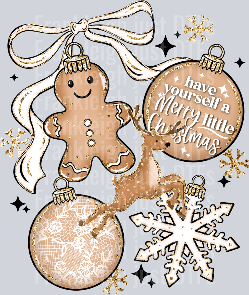 Merry Little Christmas (Brown)