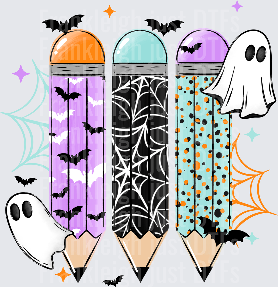 Halloween Pencils