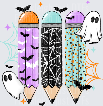 Halloween Pencils