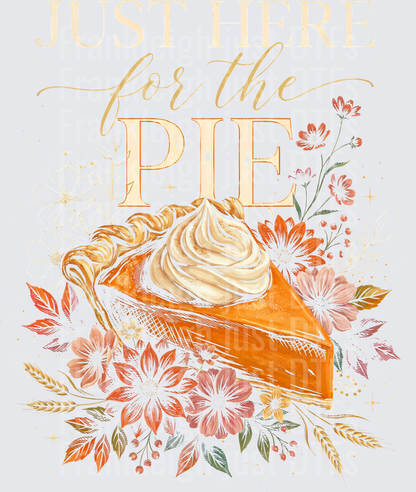 Just here for the pie (Halftone)