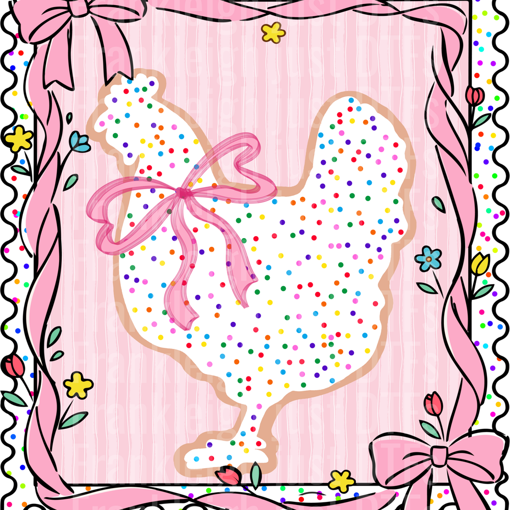 Animal cracker chicken frame