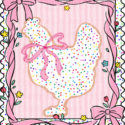 Animal cracker chicken frame