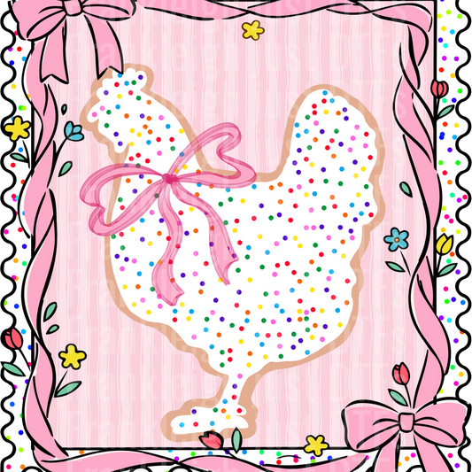 Animal cracker chicken frame