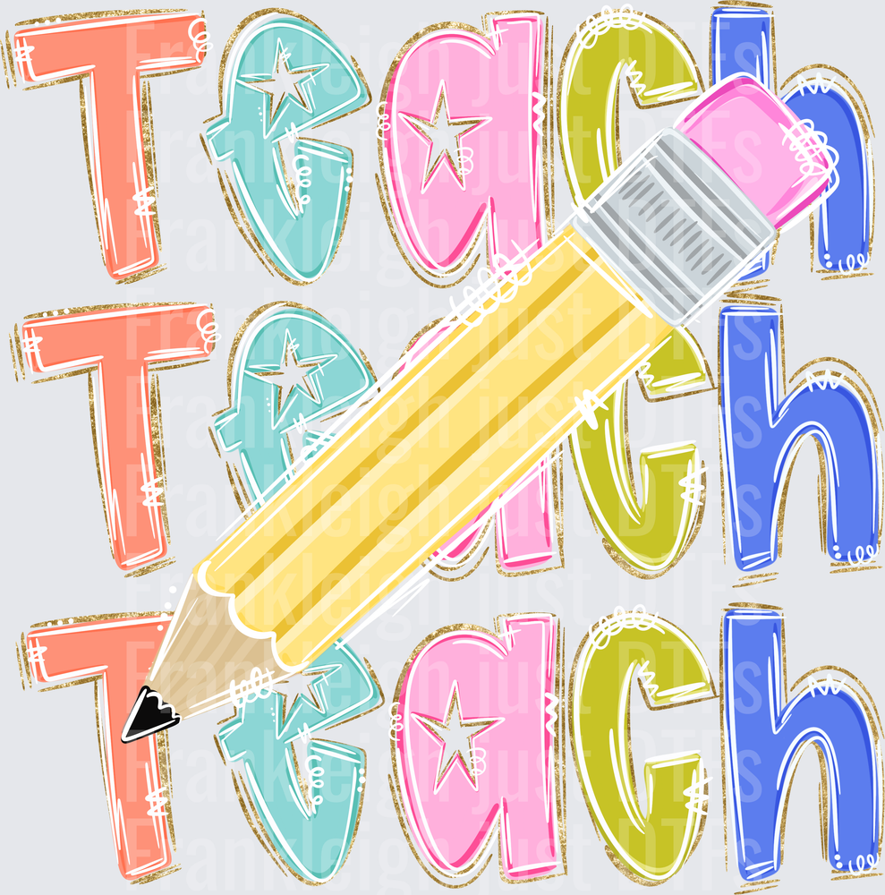 Teach (glitter)