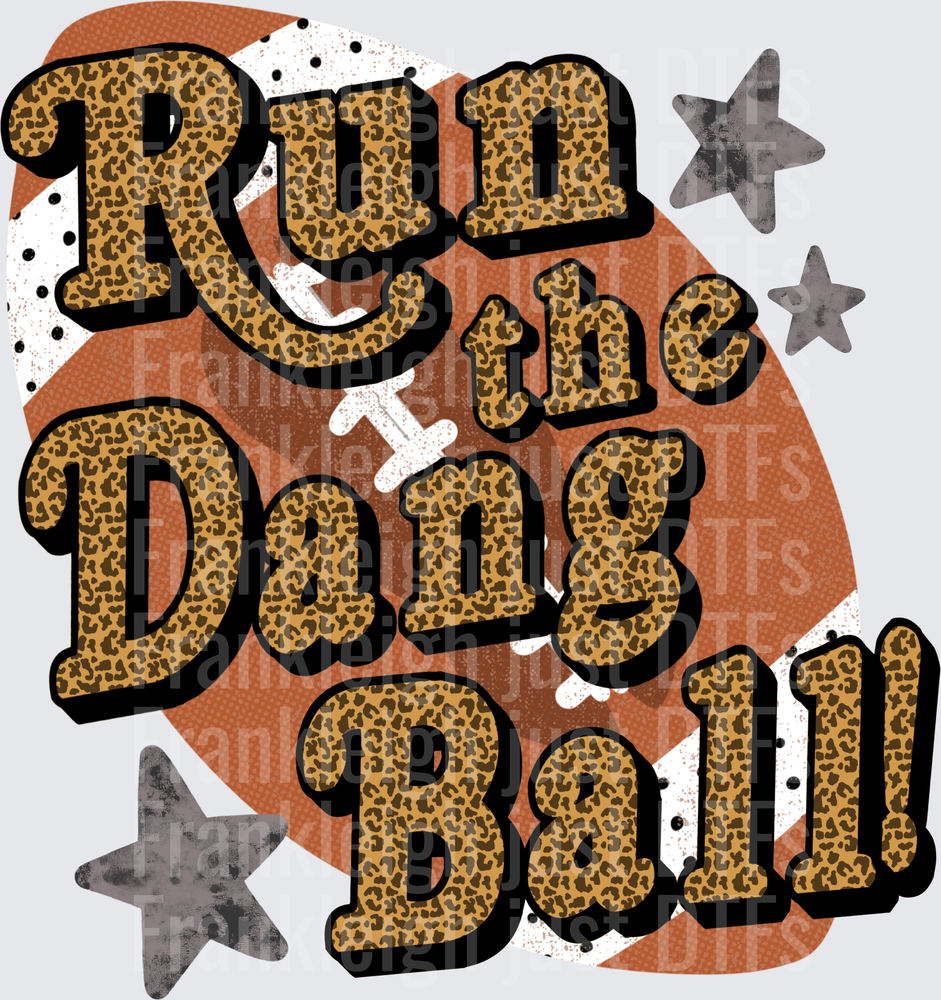 Run the dang ball brown