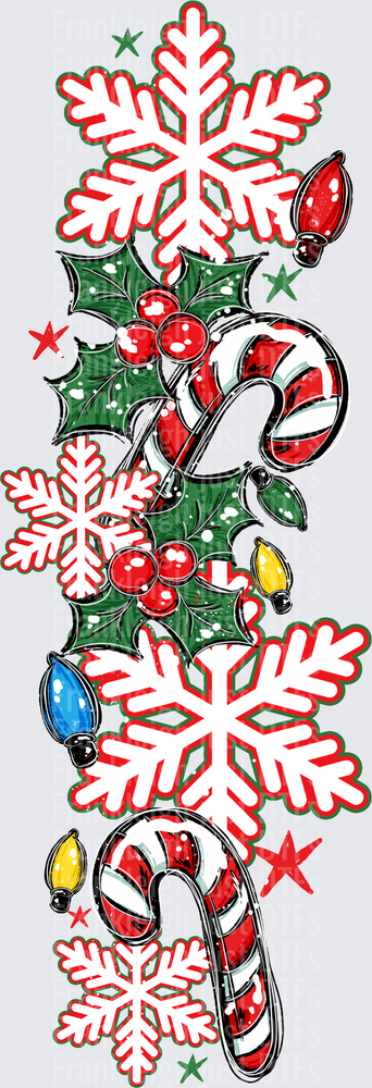 Snowman Gingerbread sleeve