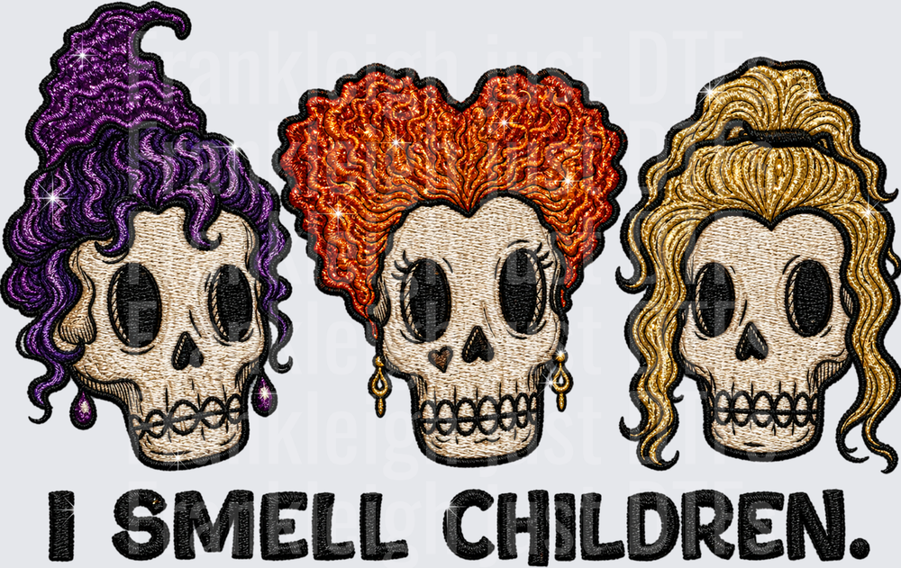 i smell children skull trio