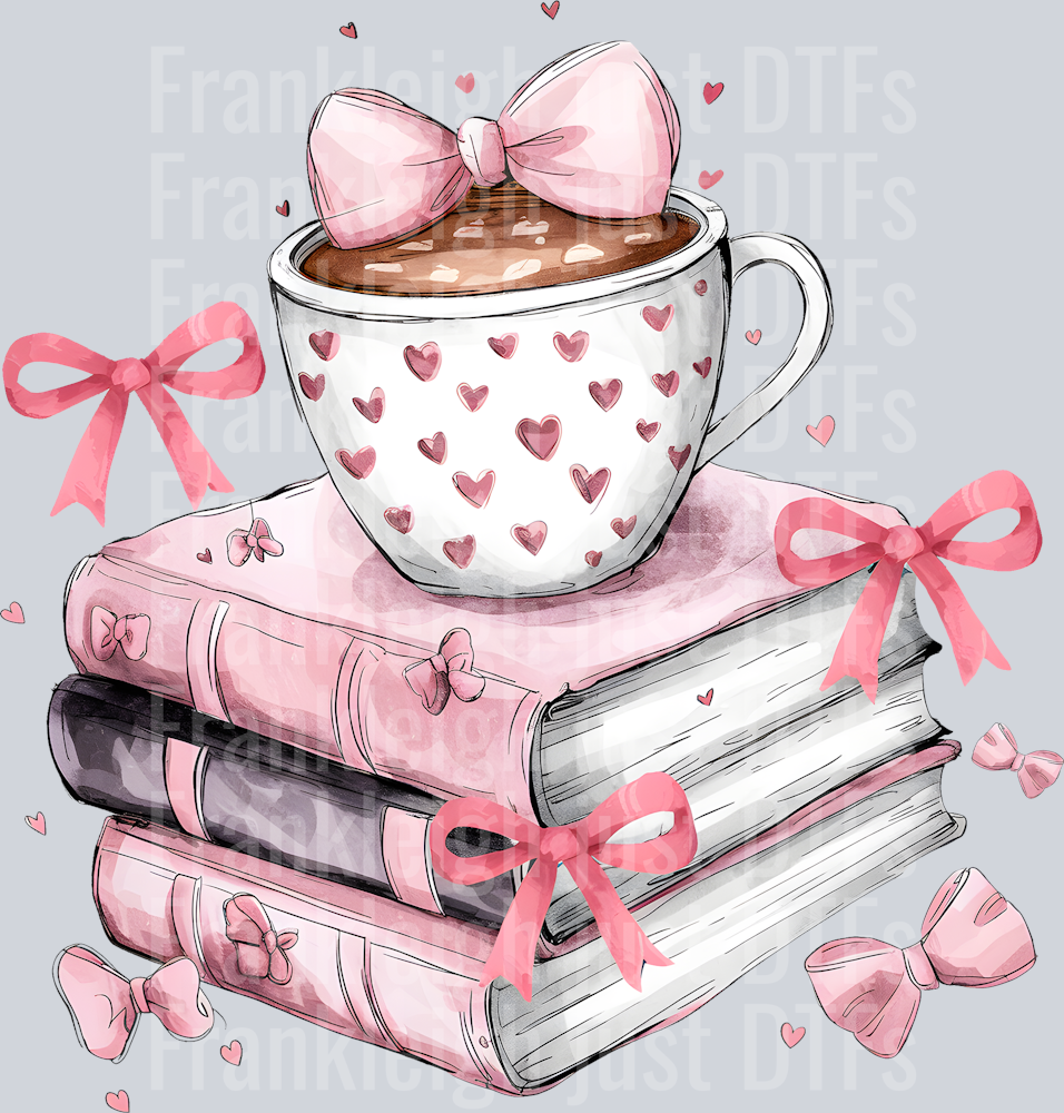 book valentine pink