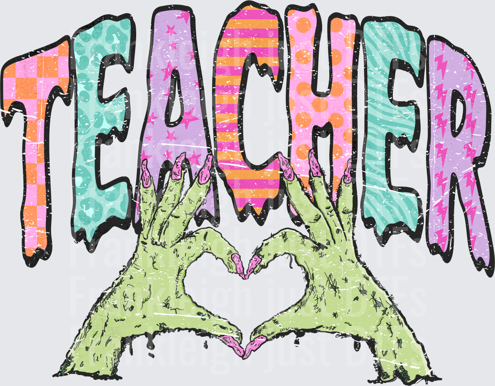 Teacher Monster Hands
