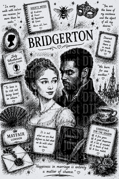 Bridgerton Collage