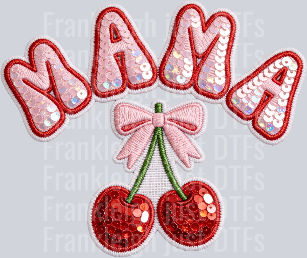 mama sequin cherries