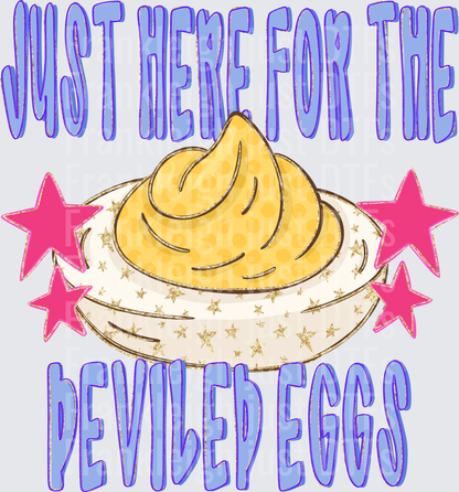 Just here for the deviled eggs