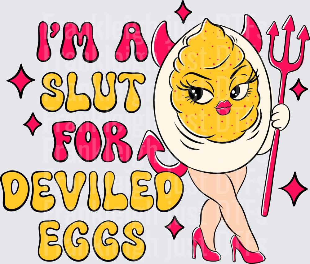 Slut for deviled eggs