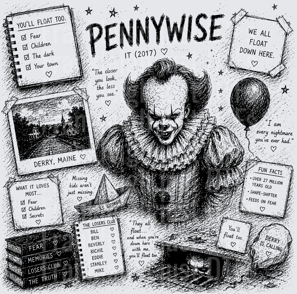 Pennywise Collage