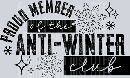 Anti Winter Club Black