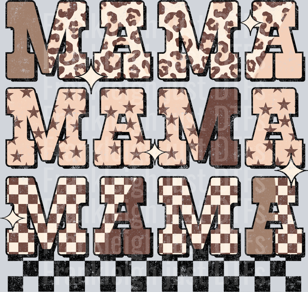 Mama Checked and Cheetah