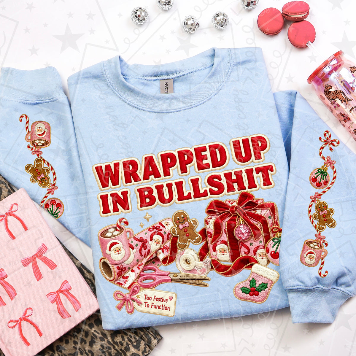 Wrapped up in bullshit sleeve