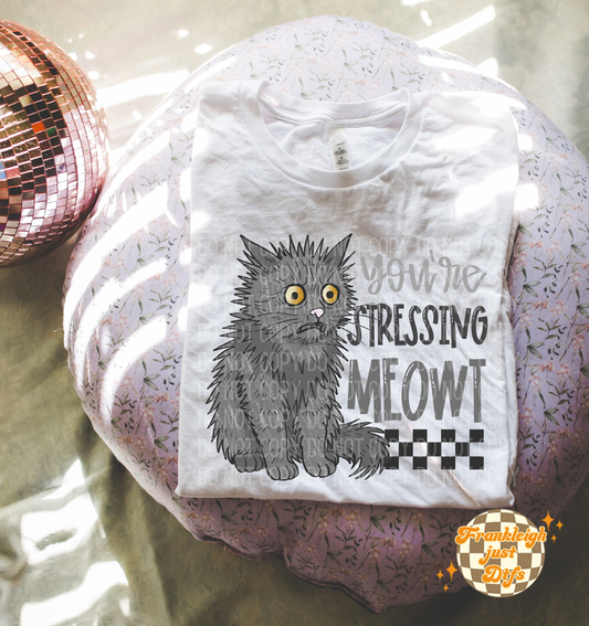 You're stressing meowt